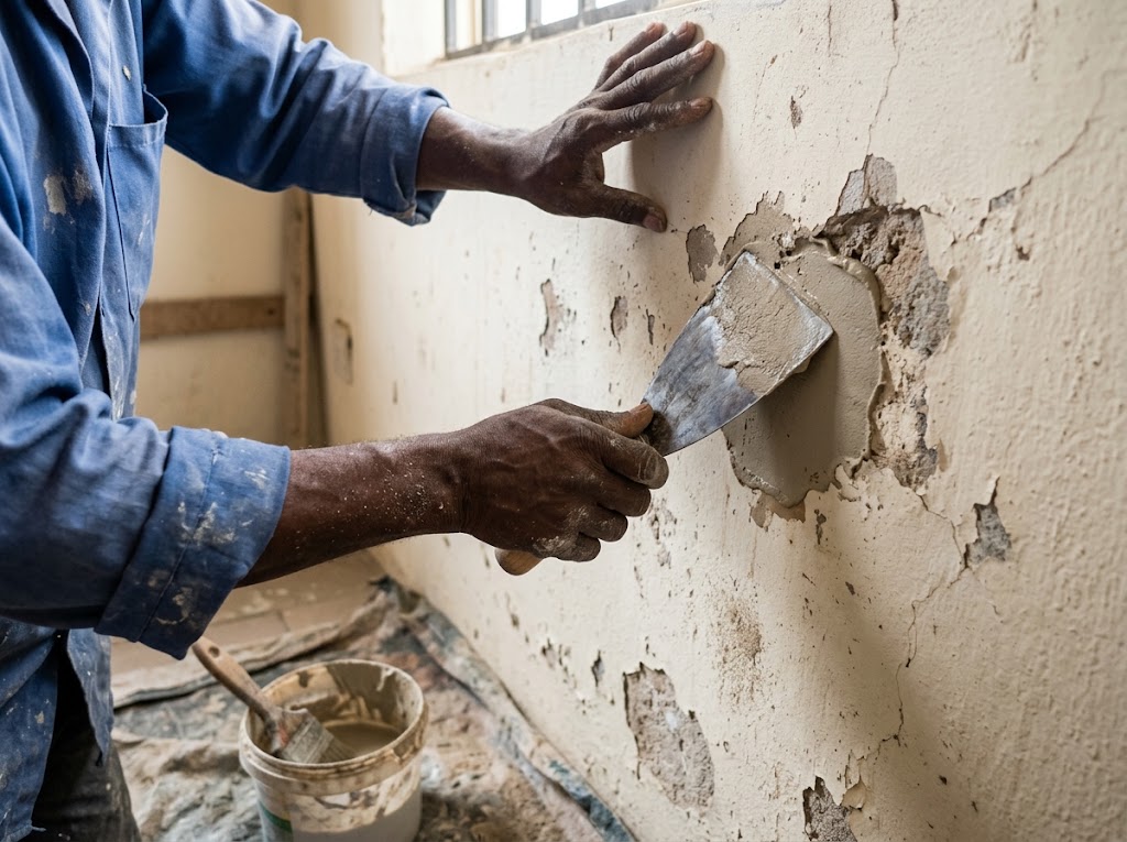 Repair Damaged Wall Plaster