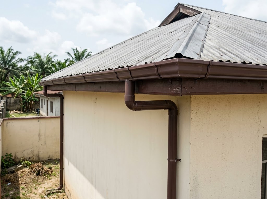 Roof Gutter Rainwater Prevention